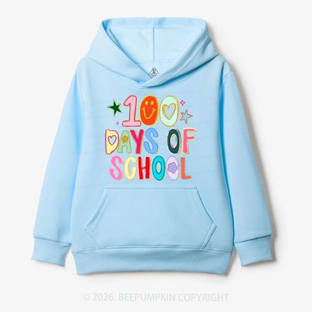 Color Pop 100 Days Brighter Toddler&Kid's Hoodies
