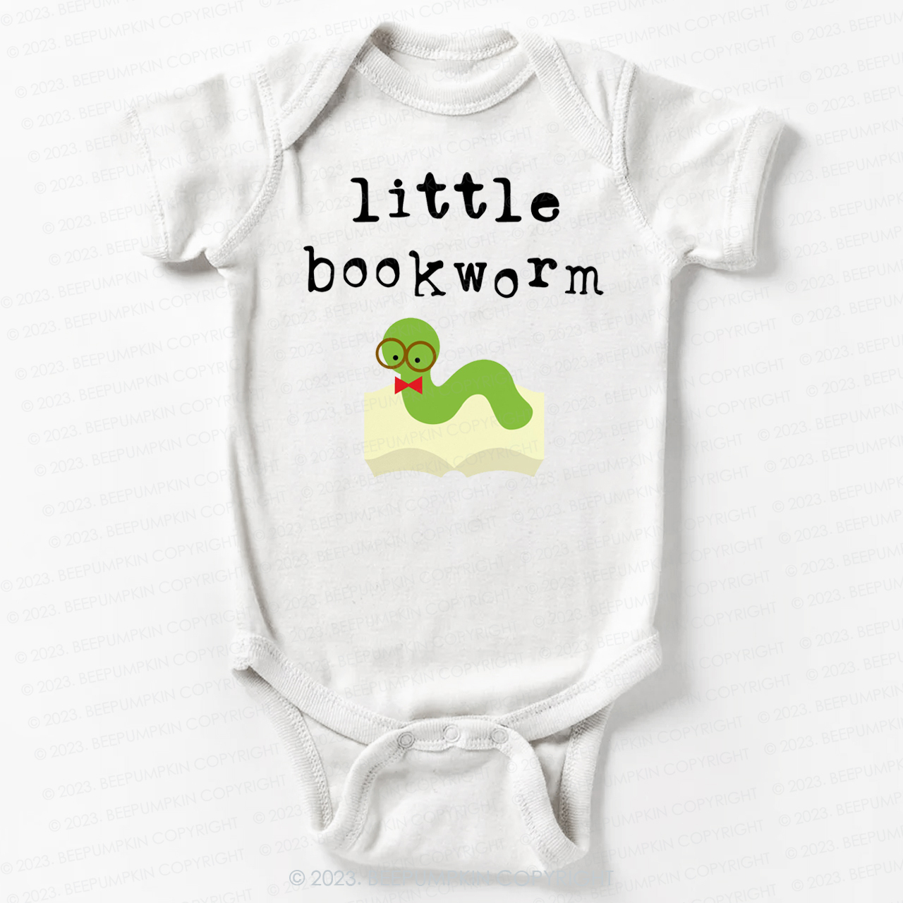 Little Bookworm Book Lovers Bodysuit For Baby