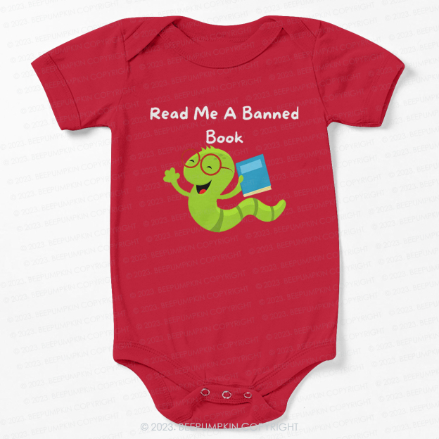 Read Me A Banned Book Bodysuit For Baby