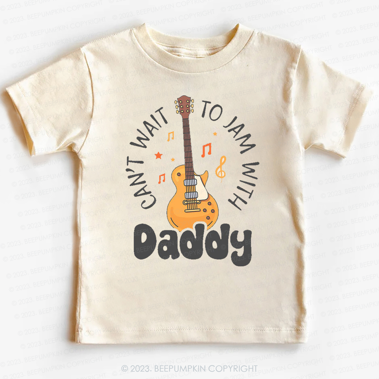 Can't Wait To Jam With Daddy Kids Shirt