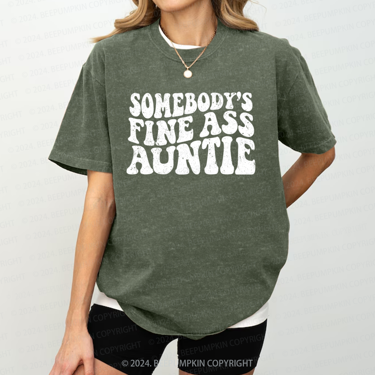 Somebody's Fine Ass Aunt Washed Tees