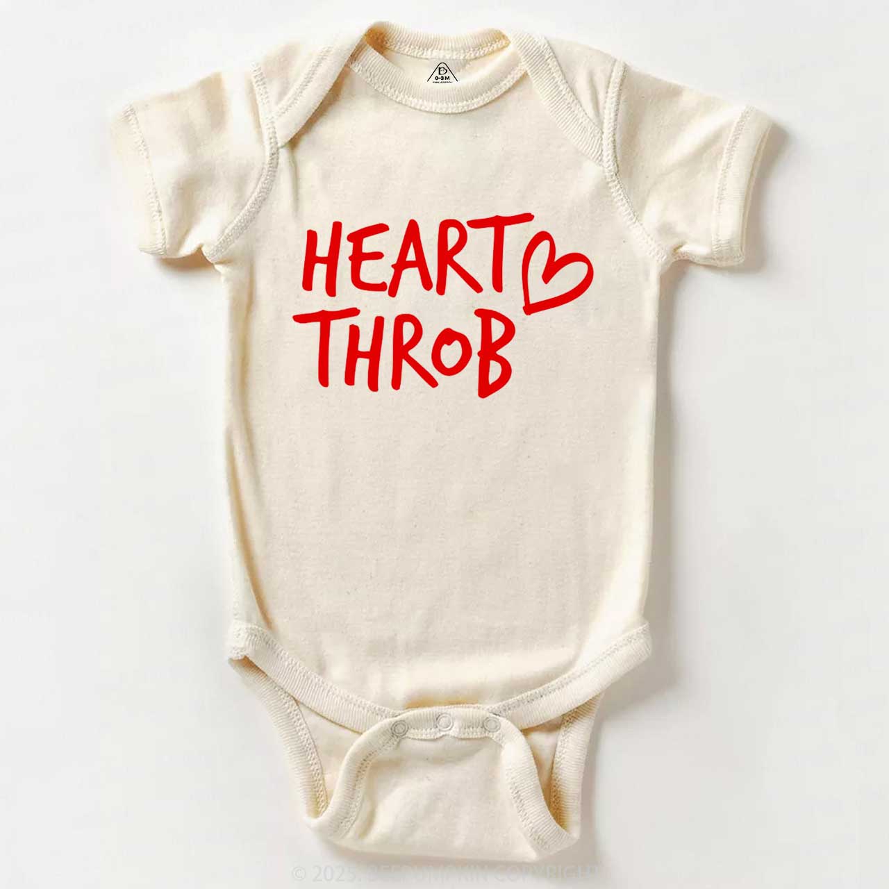 Heart Throb Valentine Bodysuit Beepumpkin