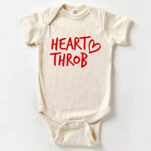 Heart Throb Valentine Bodysuit Beepumpkin