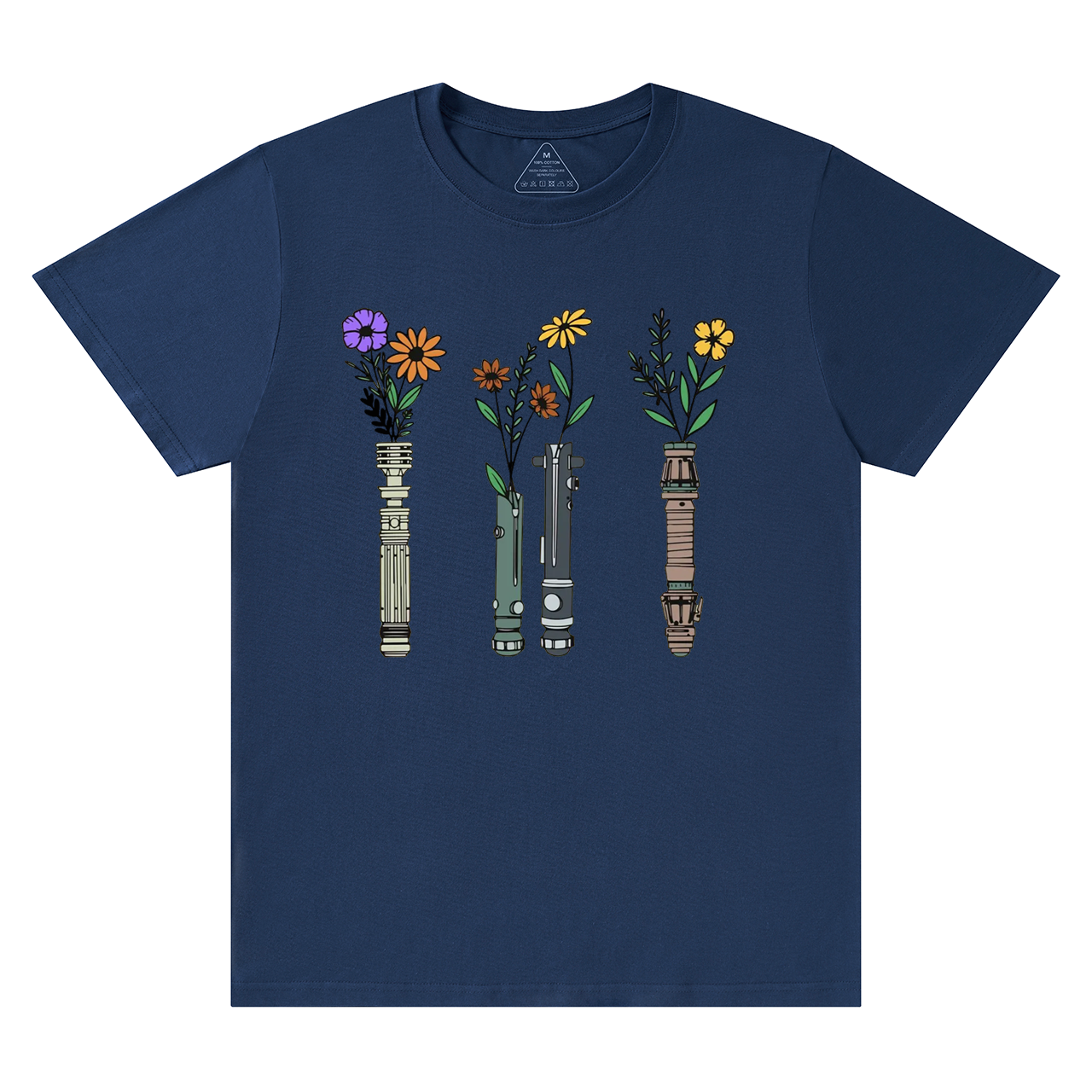 Floral Lightsaber SW Mama T-Shirts