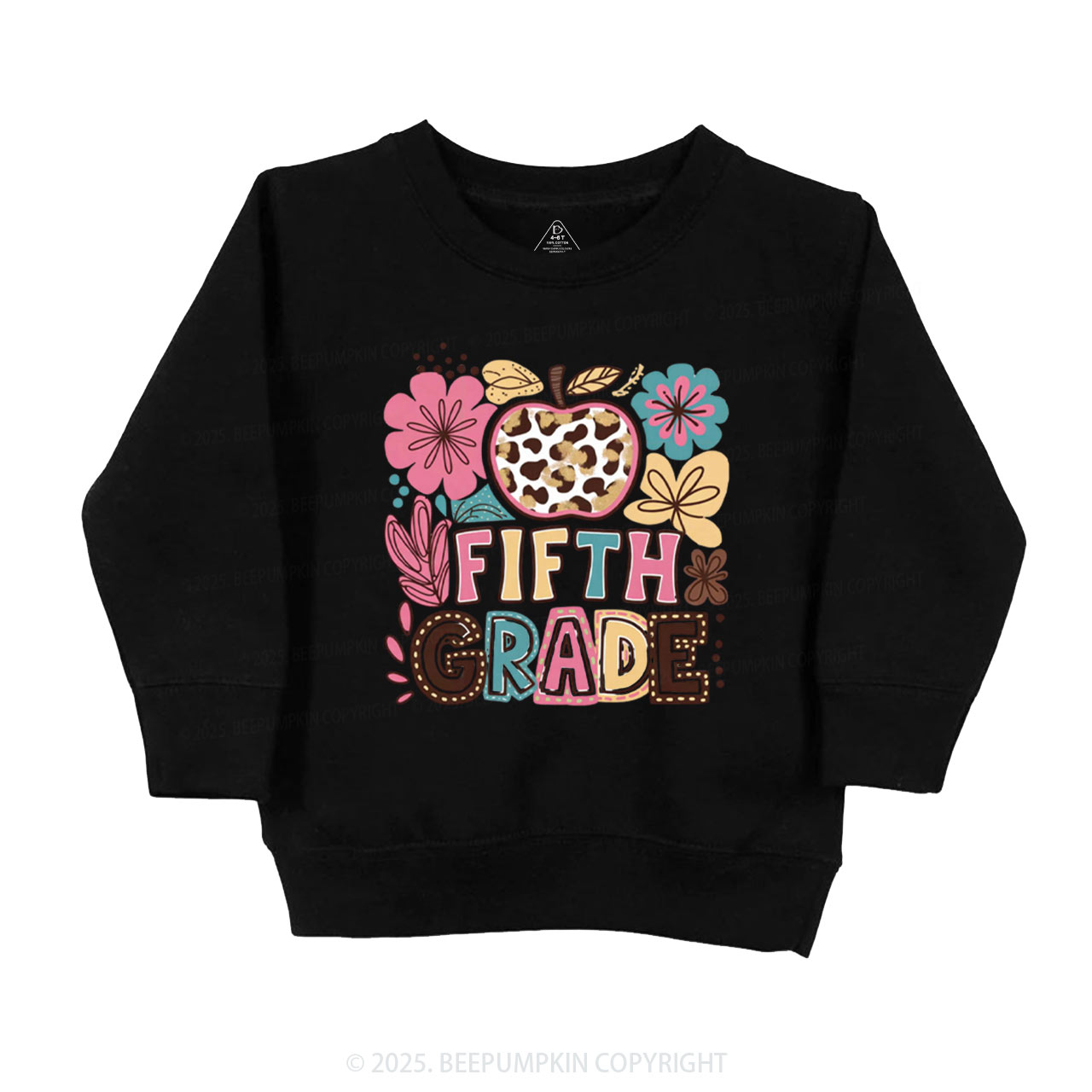 Personalized Apple Blossoms Kid's Sweatshirt