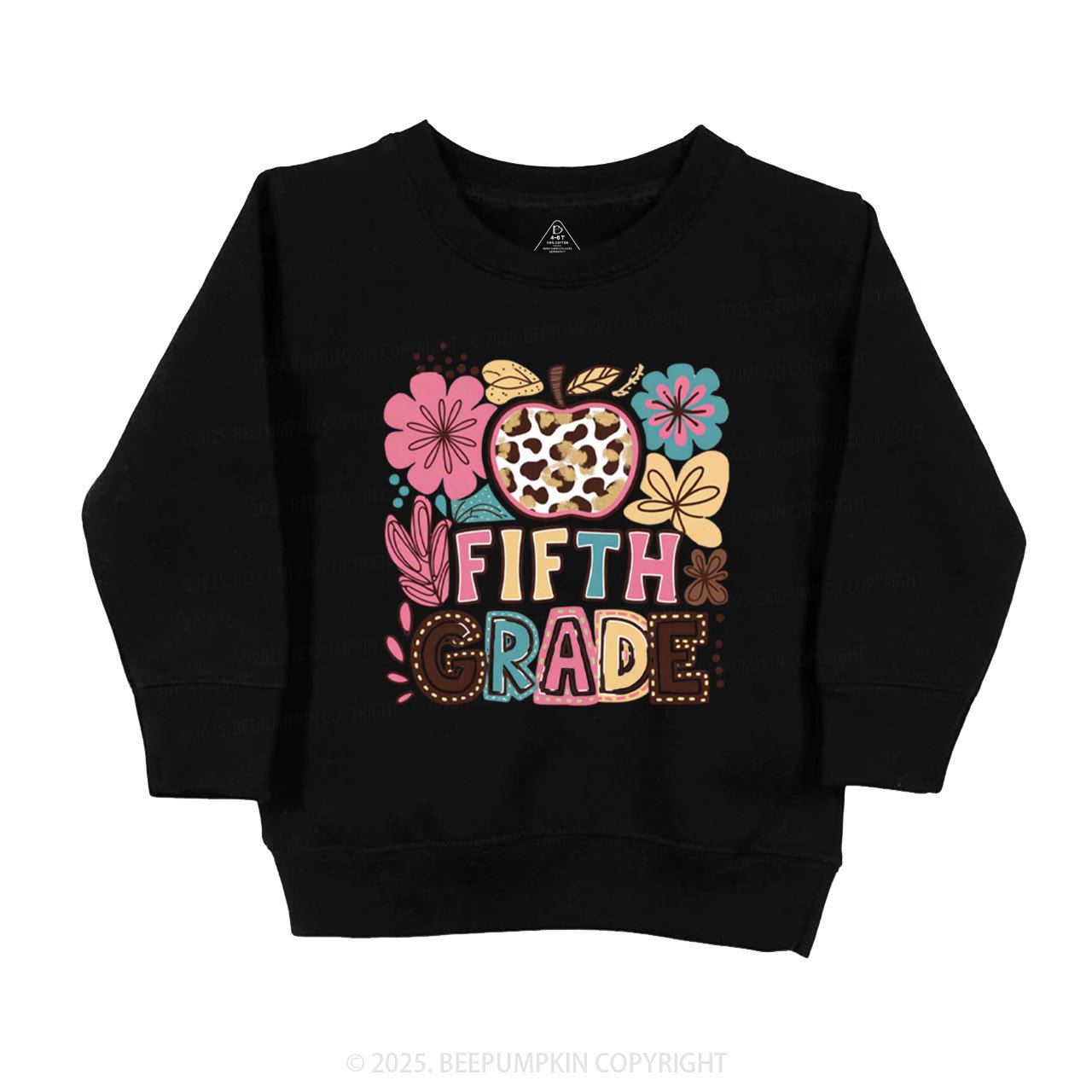 Personalized Apple Blossoms Kid's Sweatshirt