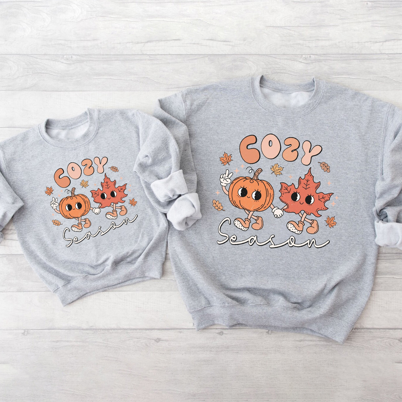 Cozy Season Family Sweatshirts