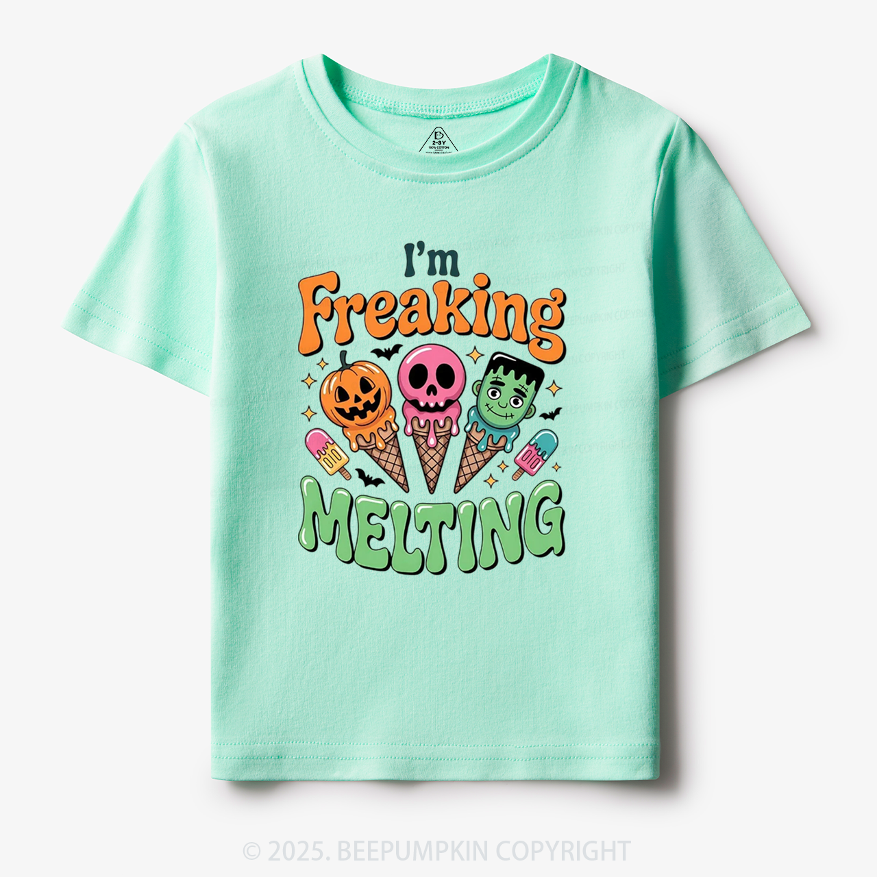 I’m Freaking Melting Halloween Toddler&Kid's Tees Beepumpkin