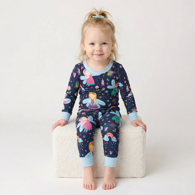 Starlight Fairy Two-Piece Pajama Set For Kids