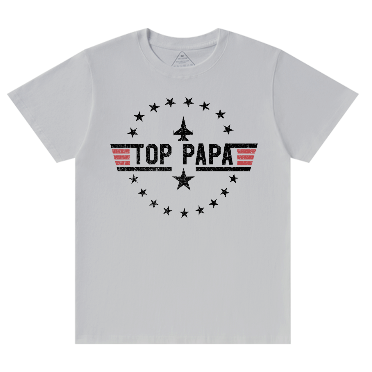 Top Papa Dad and me Gift Funny Dad T-shirt