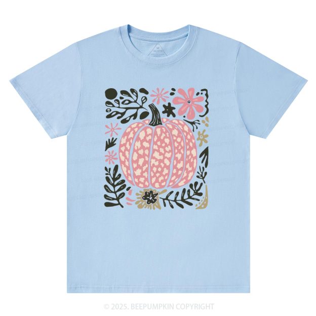 Leopard Pink Pumpkin T-Shirts Beepumpkin