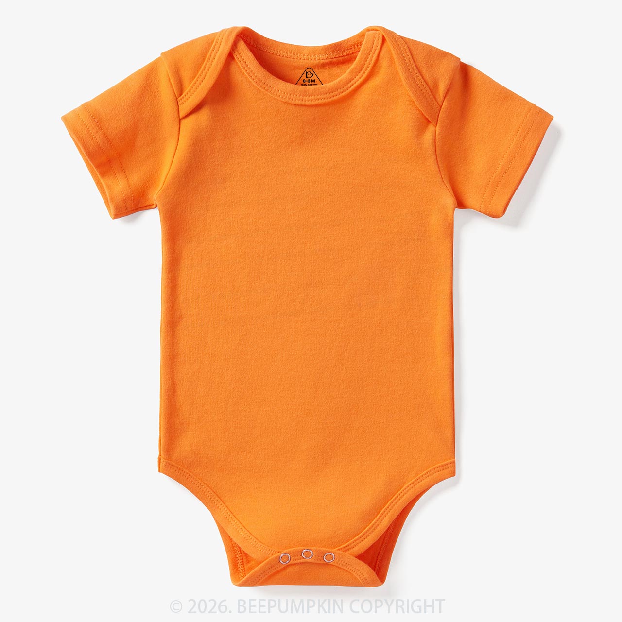 Solid Natural Baby Bodysuit