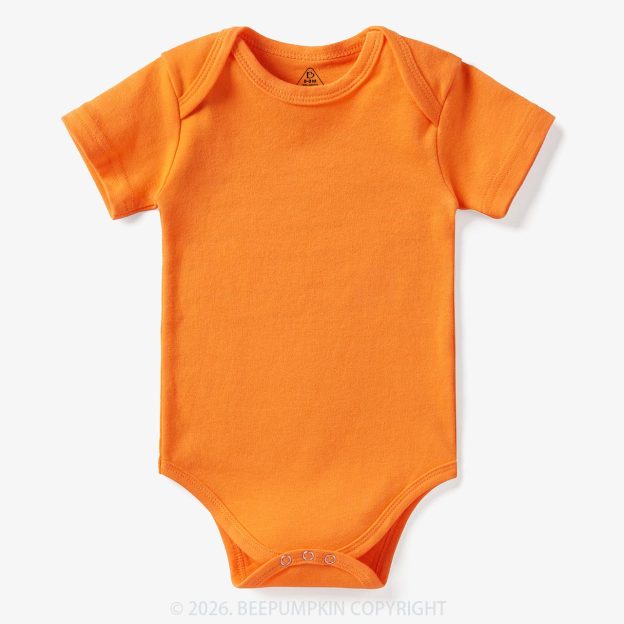 Solid Natural Baby Bodysuit