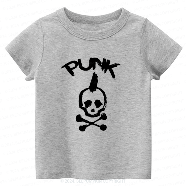 Punk Skull Toddler&Kids Tees 8