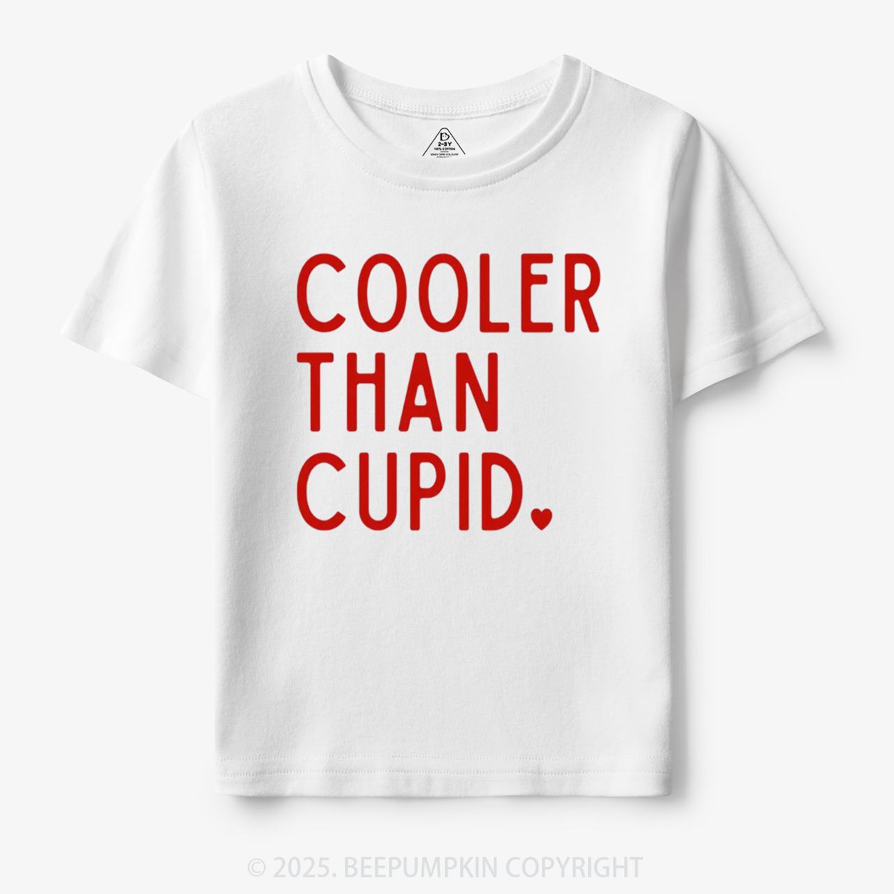 Cooler Than Cupid Toddler&Kid's Tees Beepumpkin