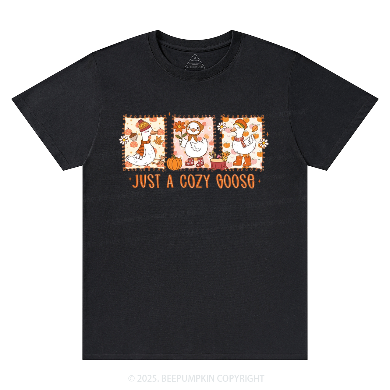 Cozy Fall Goose T-Shirts Beepumpkin
