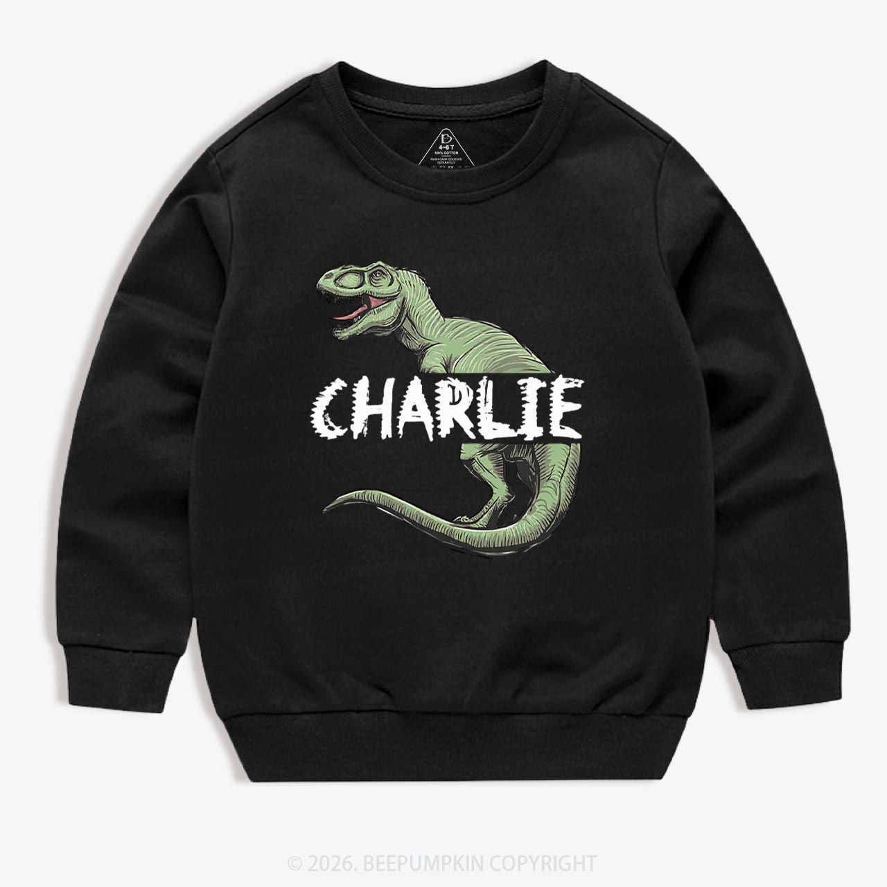 Personalized Roar And Explore Toddler&Kid's Sweatshirt