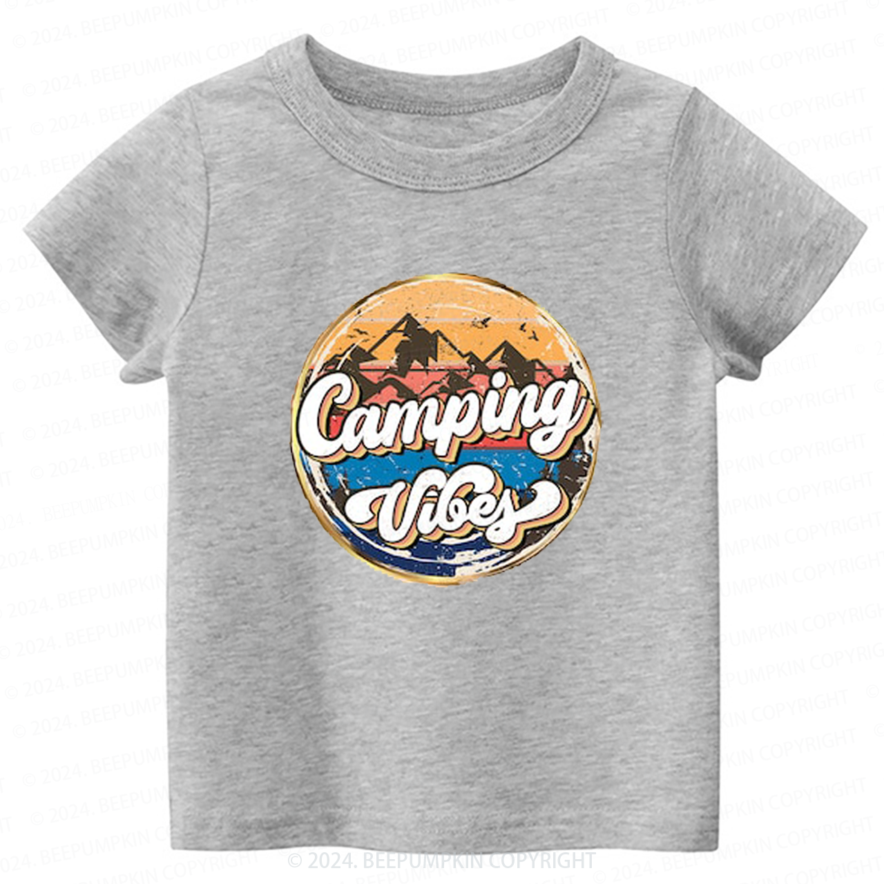 Camping Vibes Toddler&Kids Tees 