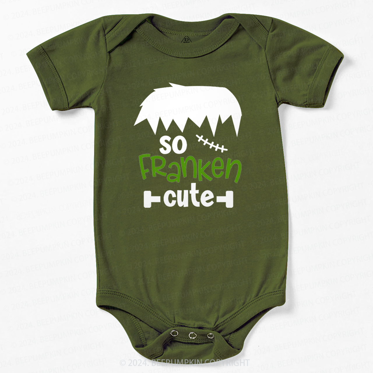  Halloween So Franken Cute Baby Bodysuits 