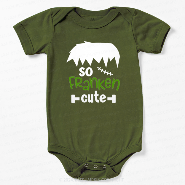  Halloween So Franken Cute Baby Bodysuits 