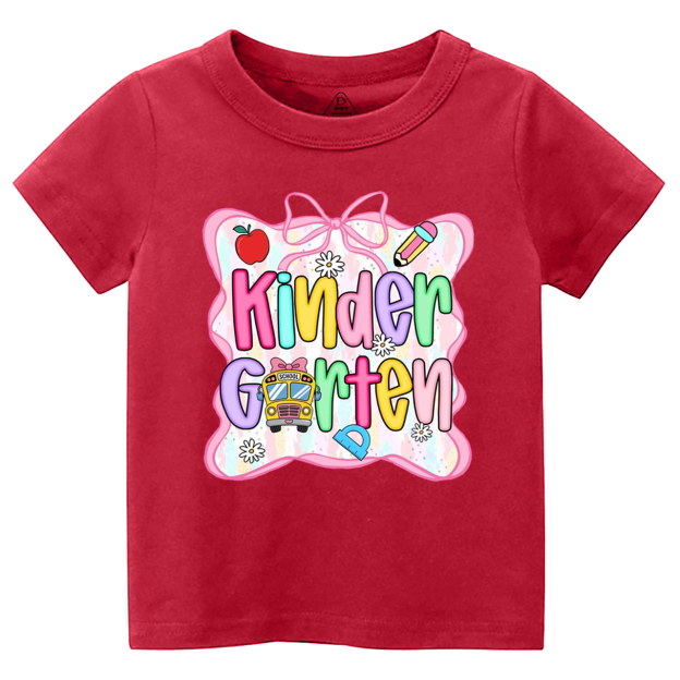 Personalized Bow Back To School Gift Bag Toddler&Kid's Tees Beepumpkin 