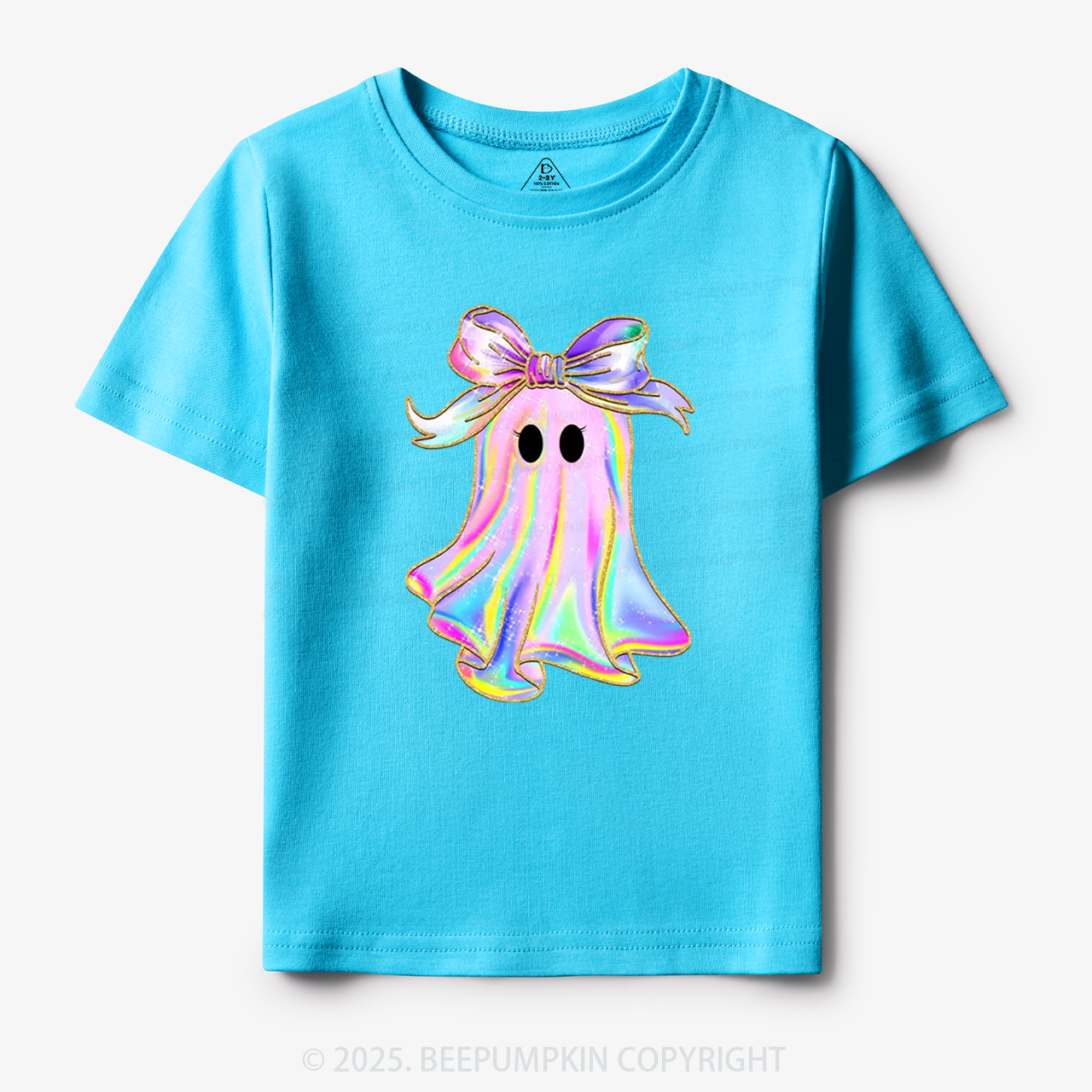 Halloween Girls Ghost Toddler&Kid's Tees Beepumpkin