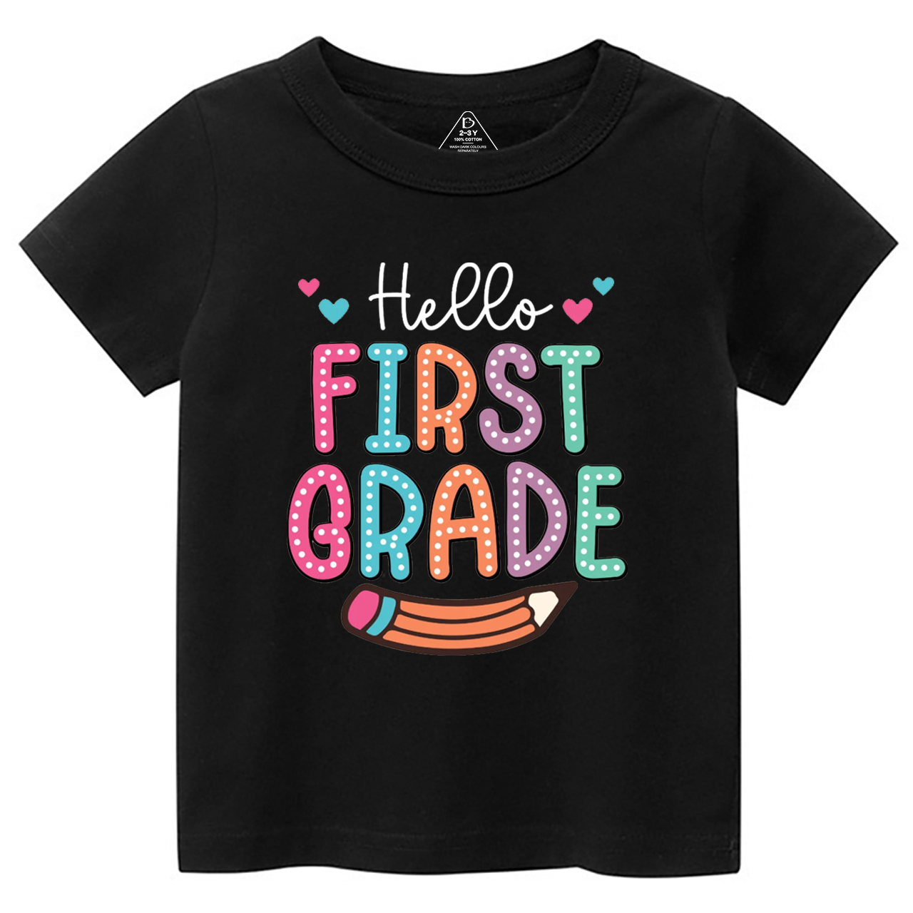 Hello Grade Back To School Toddler&Kid's Tees Beepumpkin 
