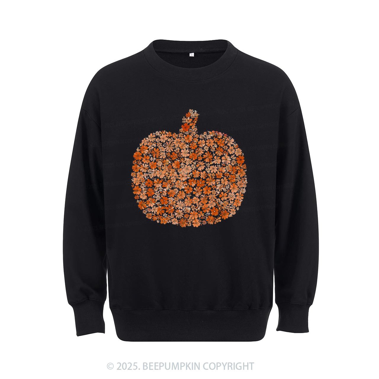Flower Pumpkin Sweatshirt Beepumpkin