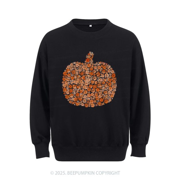 Flower Pumpkin Sweatshirt Beepumpkin