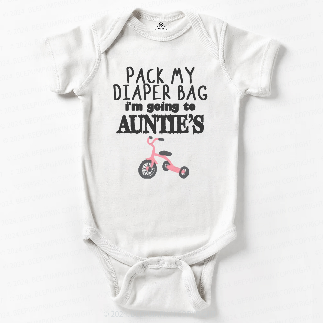 Personalized Going to XXX's Baby Bodysuit 7