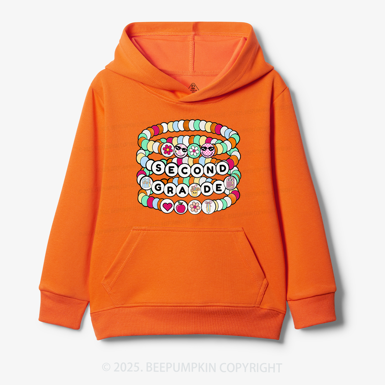 Personalized Friendship Bracelet Kid's Hoodies Beepumpkin