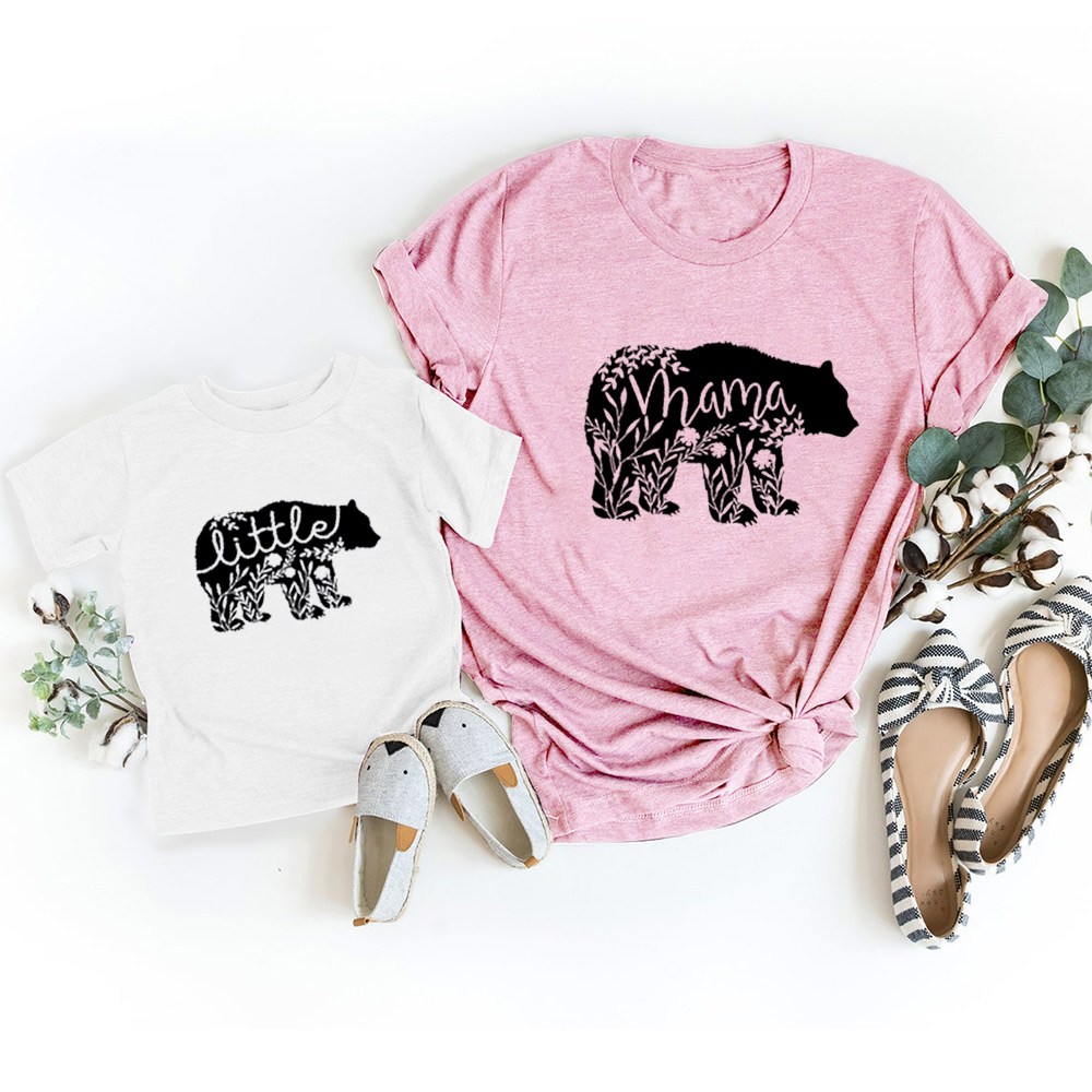 Black Bear Mom&Me Shirt