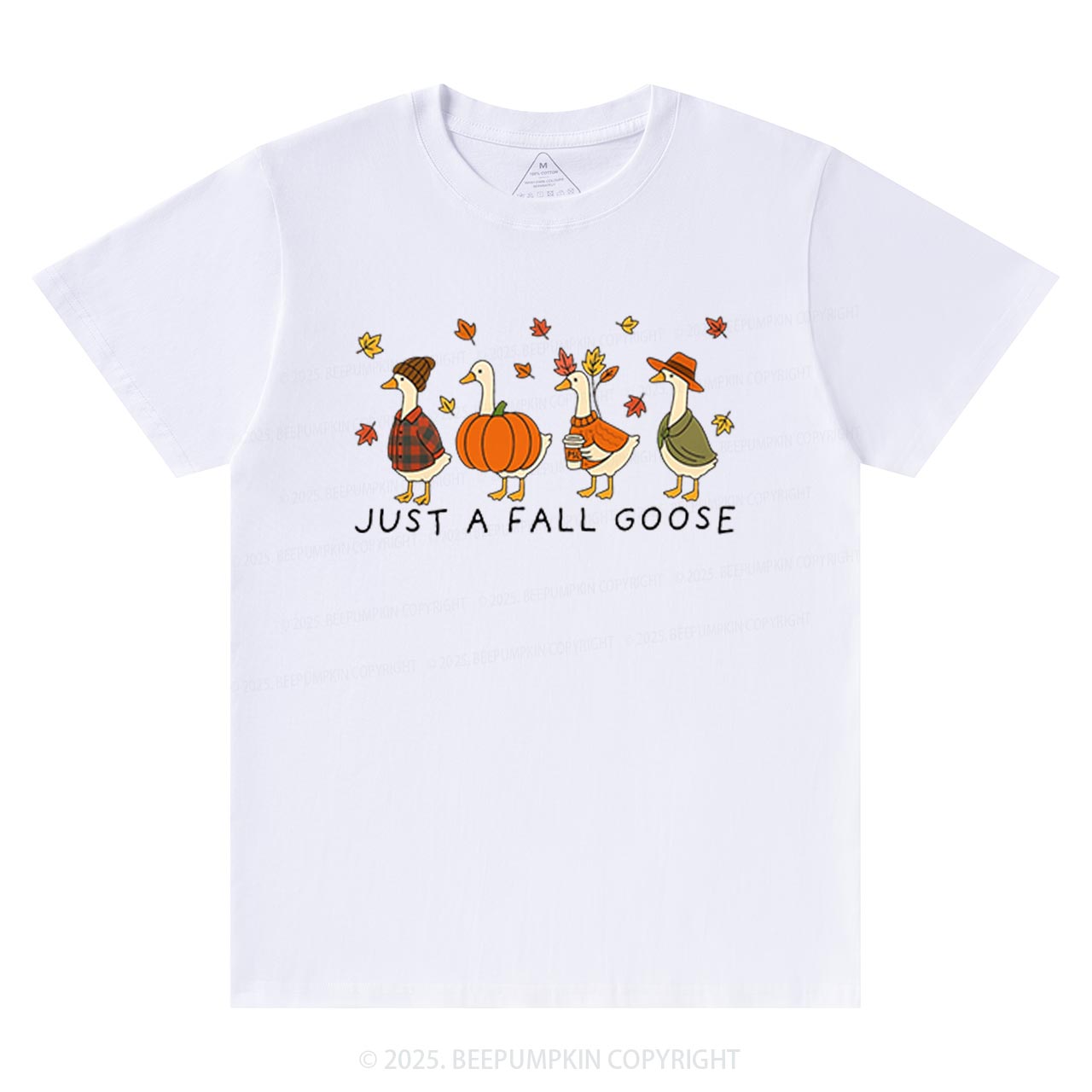 Just A Fall Goose T-Shirts Beepumpkin