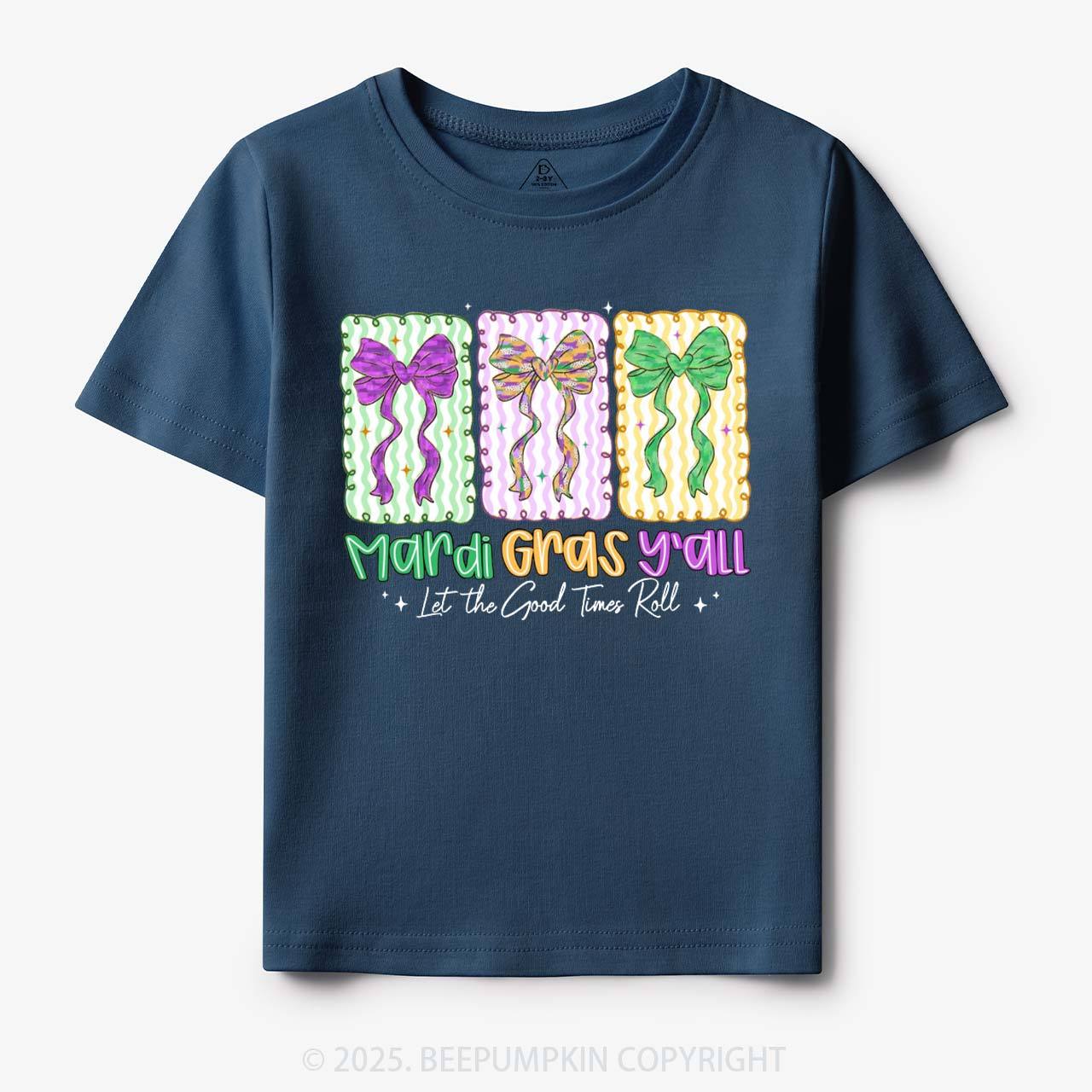 Let The Good Times Roll Toddler&Kid's Tees Beepumpkin