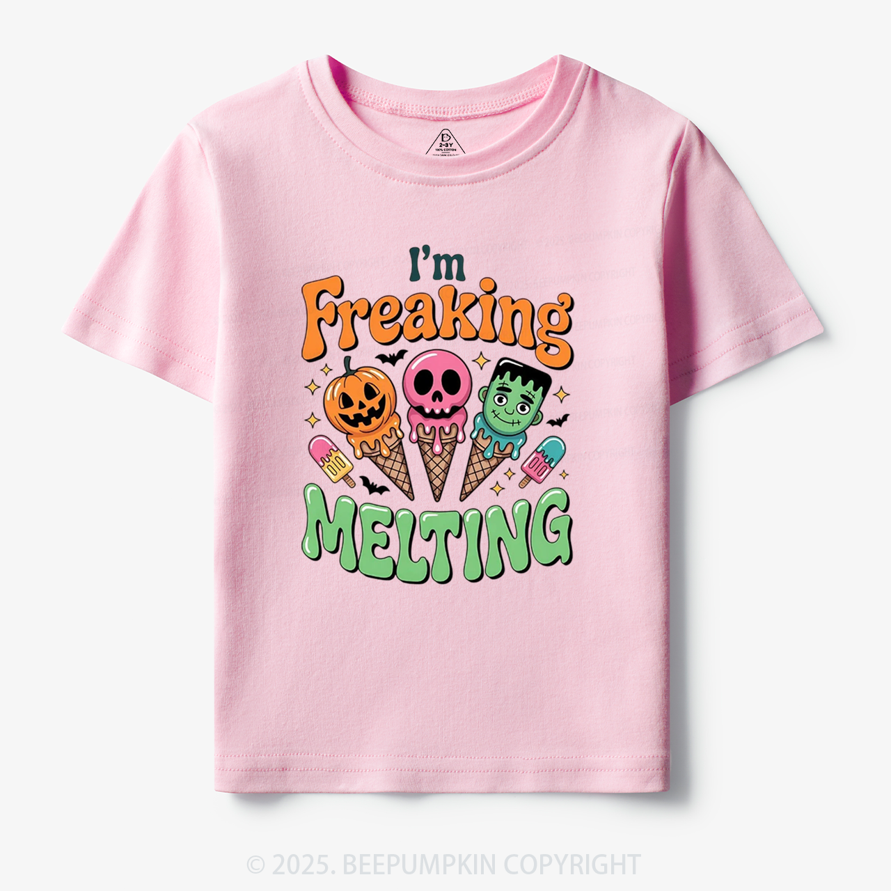 I’m Freaking Melting Halloween Toddler&Kid's Tees Beepumpkin