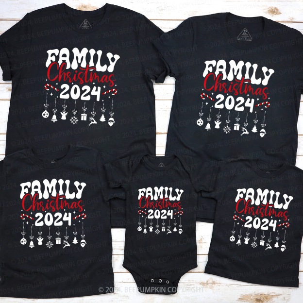 Christmas Family Reunion Matching T-Shirts Beepumpkin