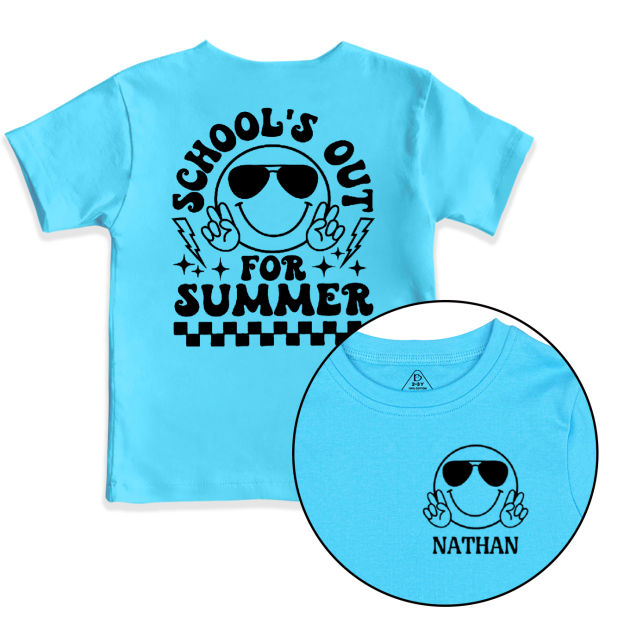 Schools Out For Summer Toddler&Kid's Tees Beepumpkin