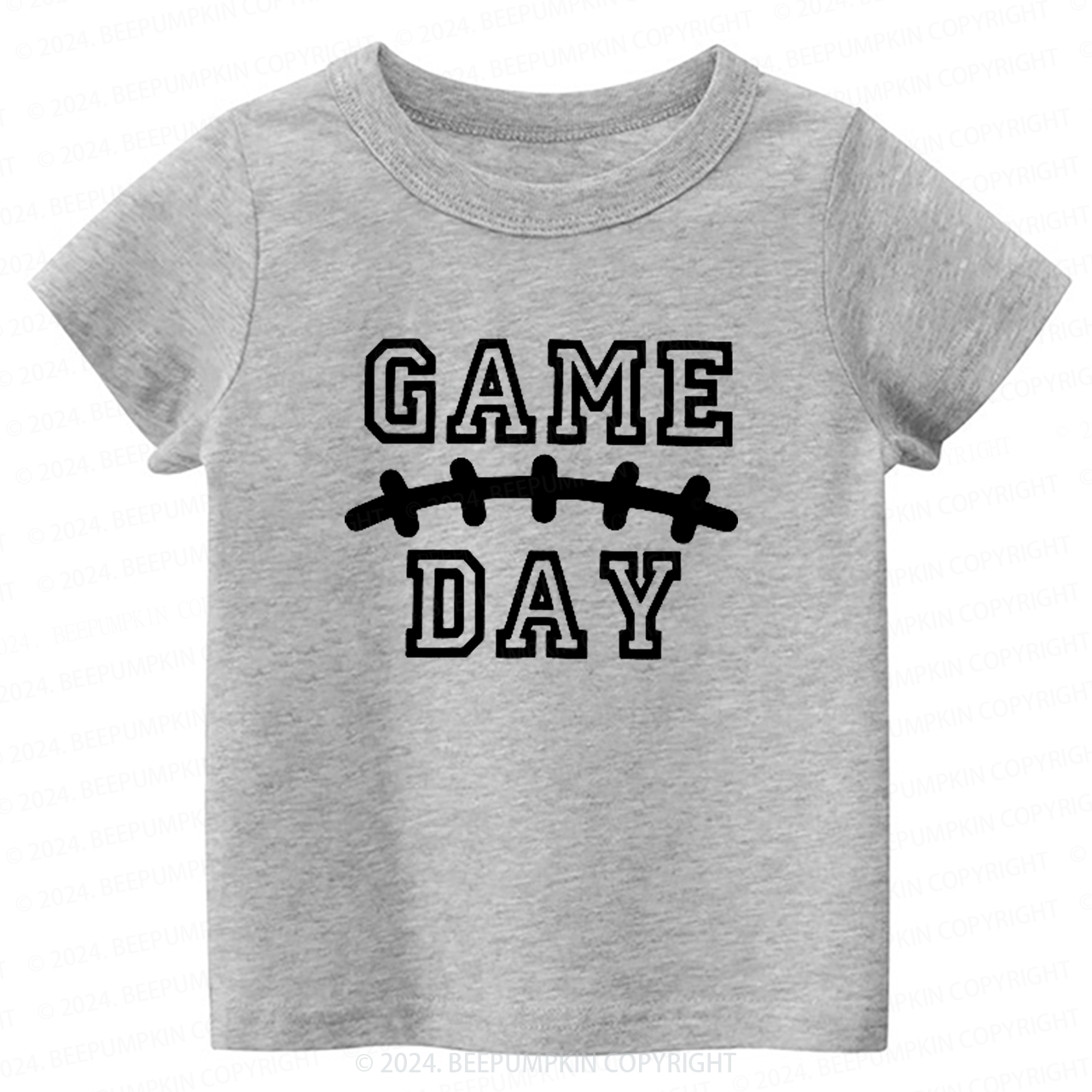 Superbowl Game Day Toddler&Kids Tees 