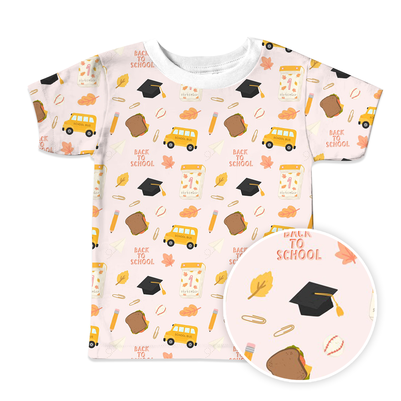 Sandwich Back To School All Over Print Kids Tees
