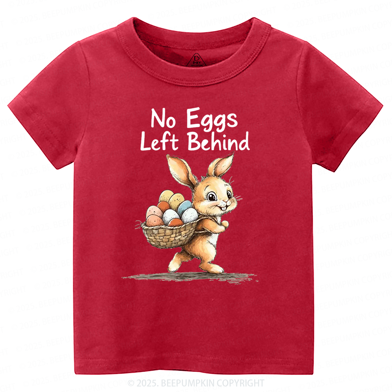 No Eggs Left Behind Toddler&Kid's Tees Beepumpkin