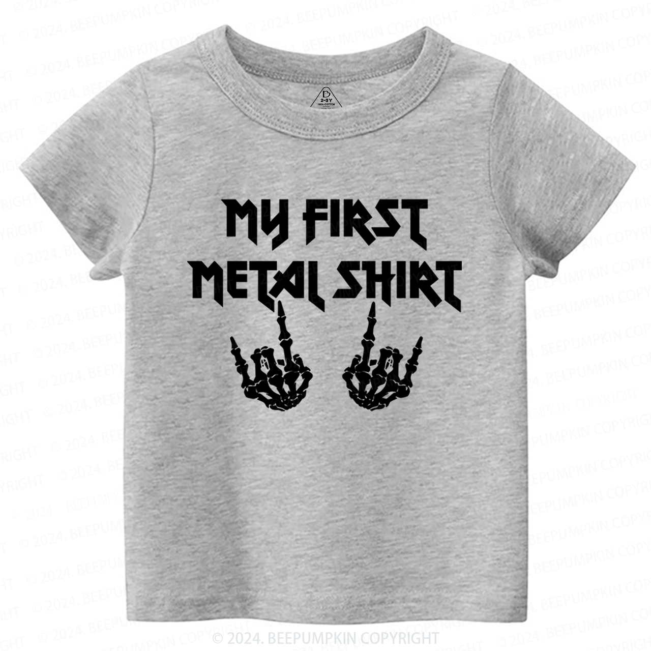 My First Metal Shirt Toddler&Kids Tees 8