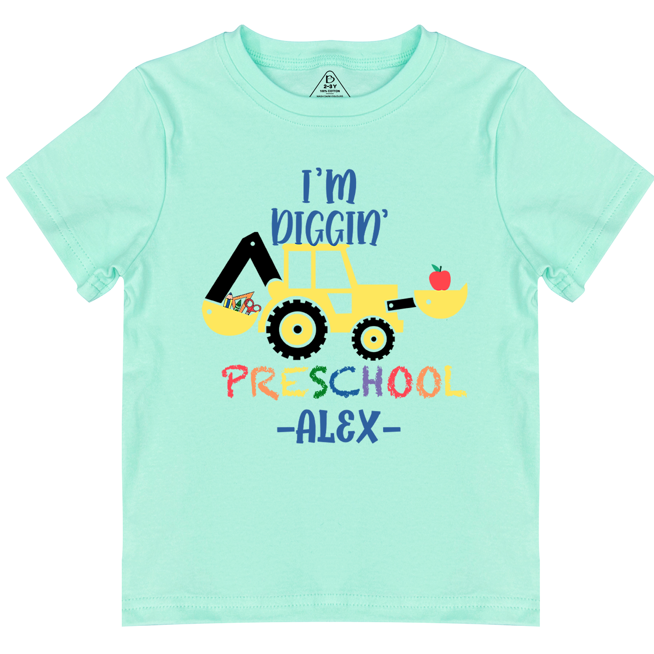 I'm Diggin' Personalized Preschool Shirt Sale-Beepumpkin™