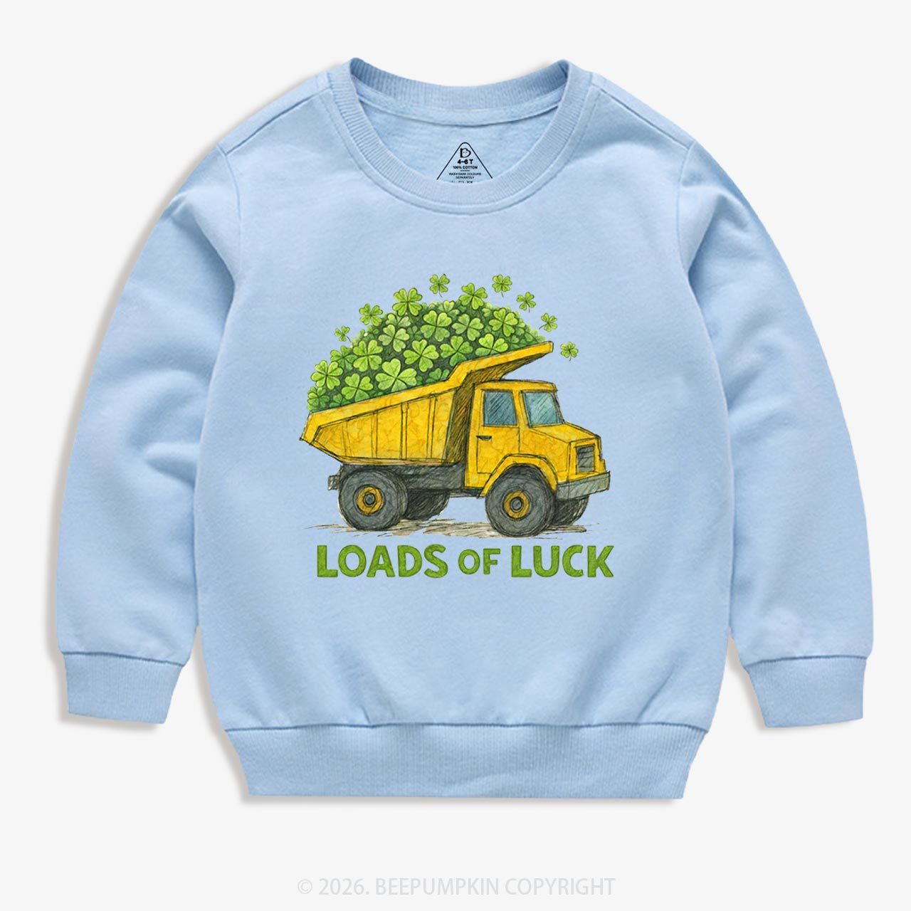 Loads Of Luck St. Patrick's Day Kid's Sweatshirt