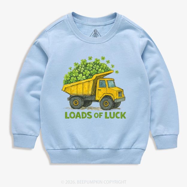 Loads Of Luck St. Patrick's Day Kid's Sweatshirt