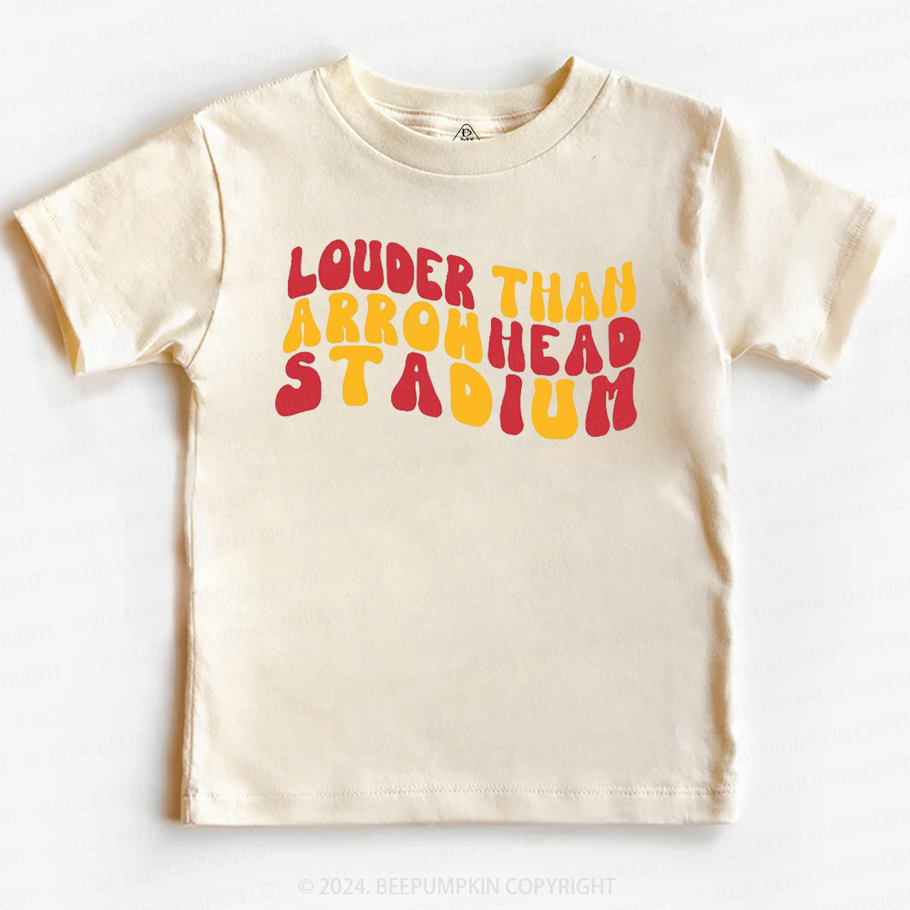Louder Than Stadium KC Toddler&Kids Tees Beepumpkin 