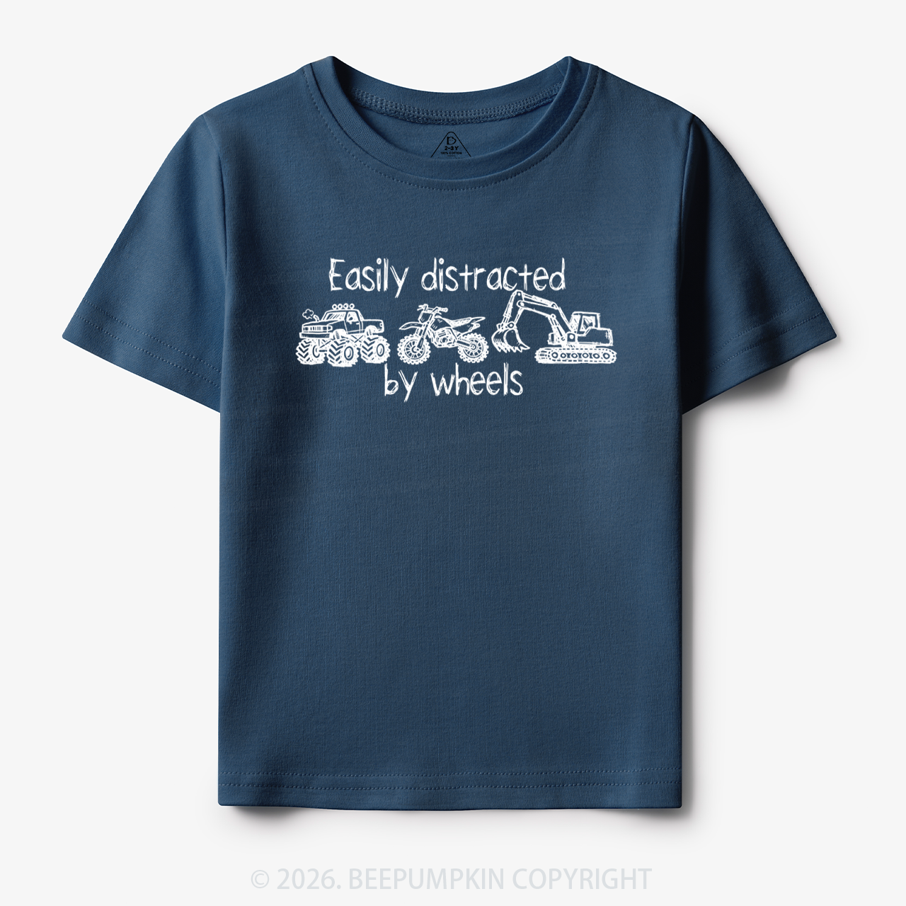 Monster Truck Tractor Toddler&Kid's Tees