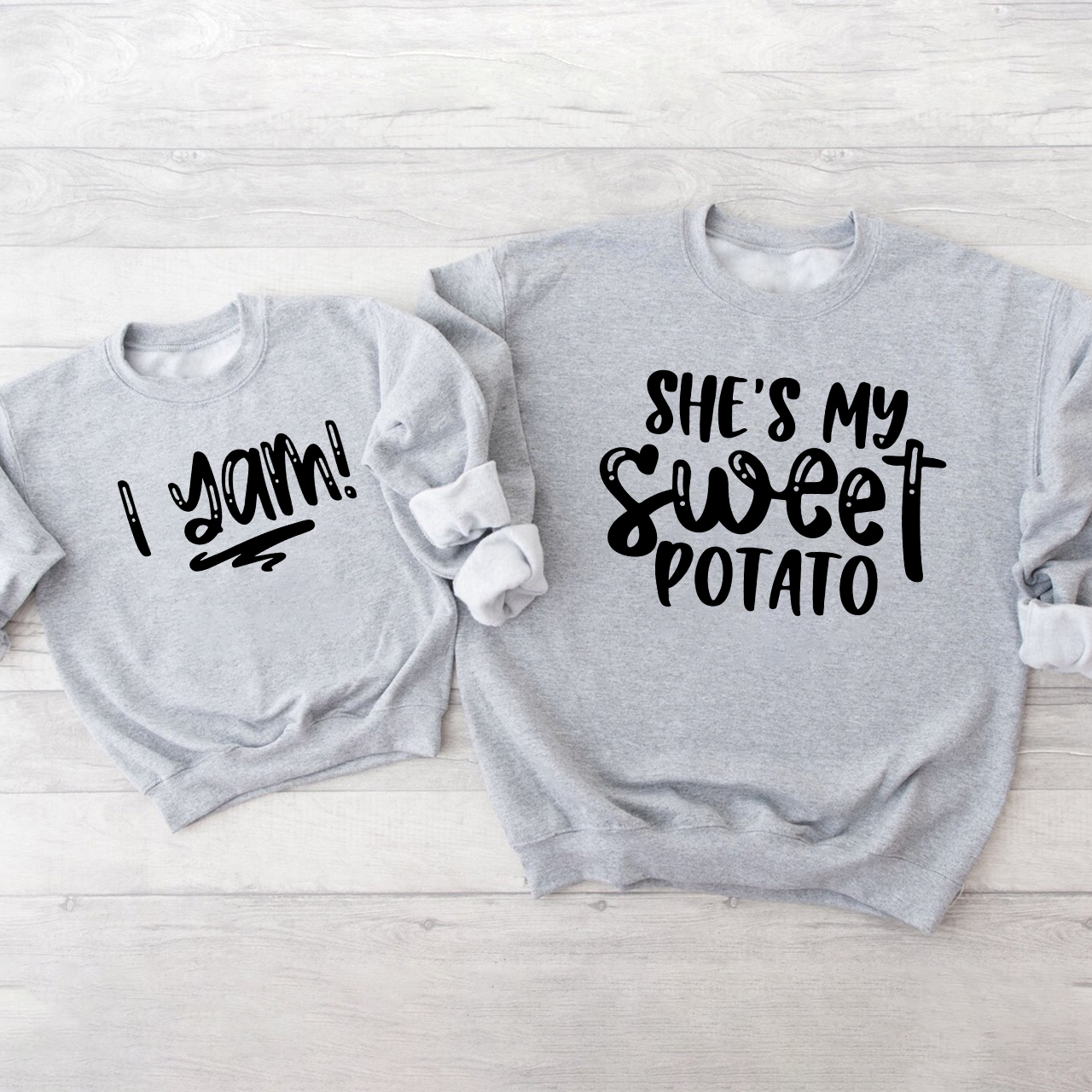 Mommy And Me Fall Family Matching Swetshirt