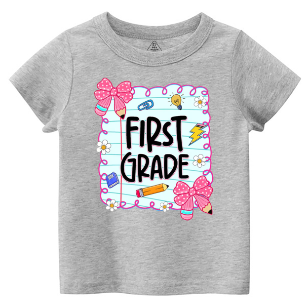 Personalized First Day Of School Toddler&Kid's Tees Beepumpkin
