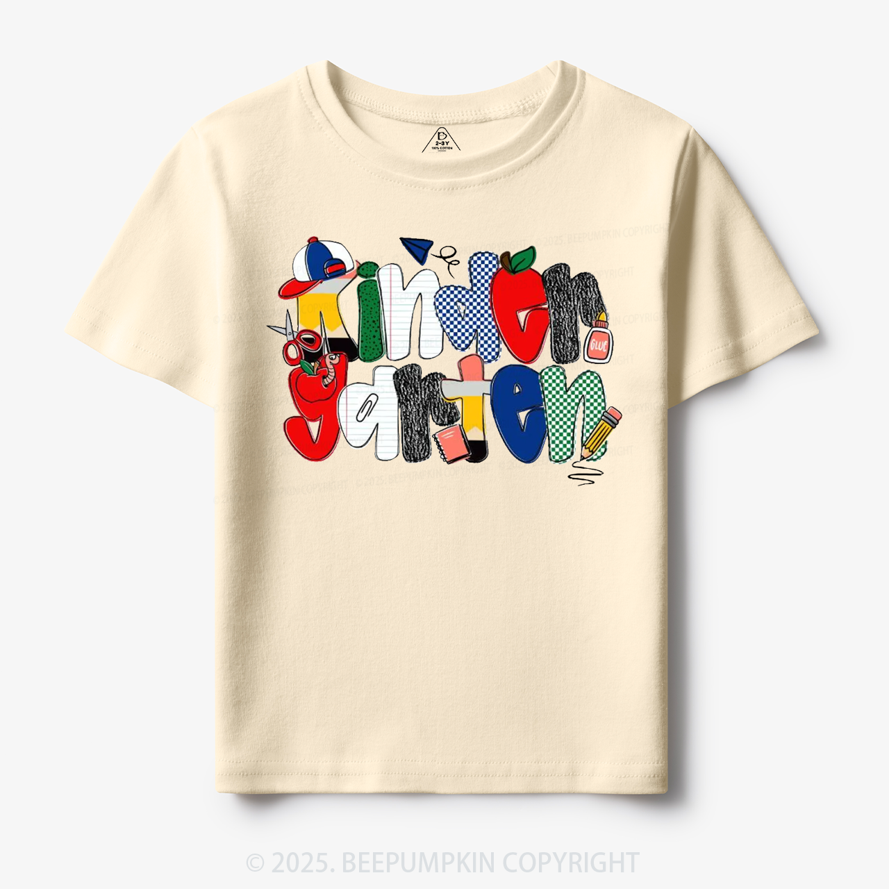 Doodle Grades Toddler&Kid's Tees Beepumpkin