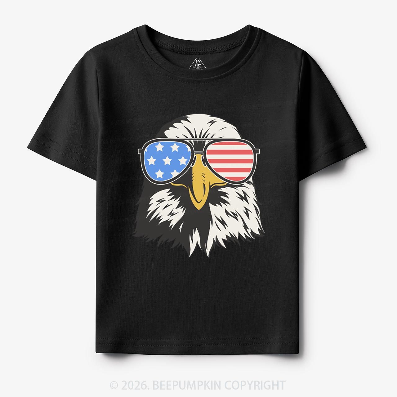 Patriotic 4th Of July Eagle Toddler Tees